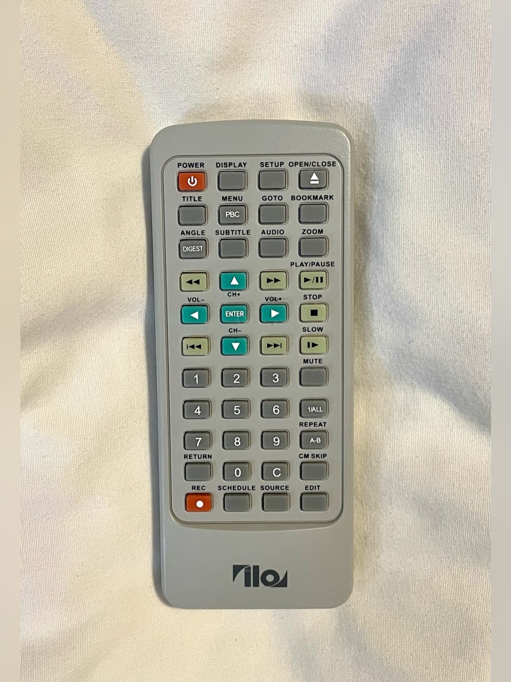 ILO DVDR05 Remote Control for DVDR05/DVDR05MU/DVDR05ZU & Various Other Devices